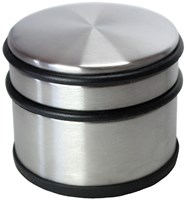 Butée de porte argent mat acier inoxydable 9x7,5cm - butée robuste pour intérieur et extérieur