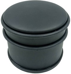 Svenska Living butée de porte acier noir mat Ø9x7,5cm - protection porte