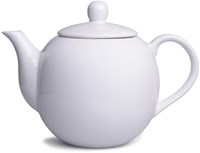 Theepot porcelein 1,1L wit