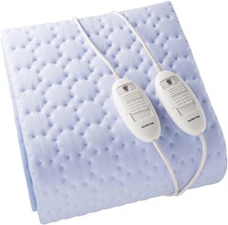 Inventum couverture chauffante double sous-couverture 150x150 cm polaire