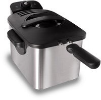 Inventum Friteuse inox zone froide 3 litres 2200W - Friteuse