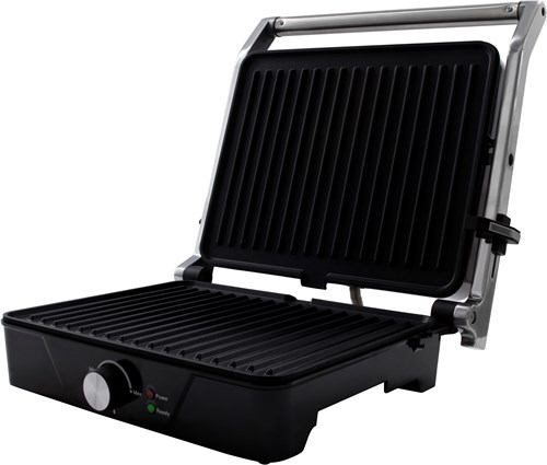 Inventum grill de contact température réglable - grande plaque inox