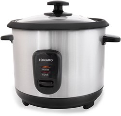 Inventum cuiseur à riz inox 1 litre - appareil de cuisine avec fonction maintien au chaud