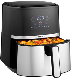 Tomado TAF5401S Airfryer Friteuse  5,4L Zwart 1500W