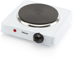 Tristar plaque de cuisson électrique blanche 1000W - compacte et autonome