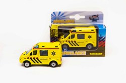 Kids Globe Ambulance (pull back)