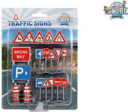 Kids Globe Verkeersborden, 25dlg.