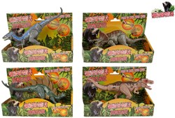 Dinosaure jouet avec parties mobiles - DinoWorld - 17-19cm - Jouet dino
