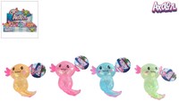 Axolotl sugar jouet à presser silicone 11cm coloré