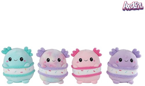 Peluche axolotl animal marin 20cm multicolore jouet câlin