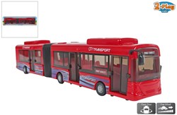 Bus jouet harmonica 39 cm multicolore plastique