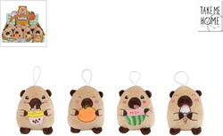 Take Me Home peluche capybara 14cm - jouet en peluche doux