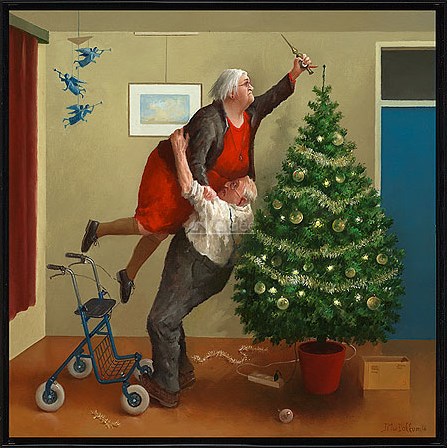 Art Revisited Kerstengeltjes - Marius van Dokkum (1000)-2