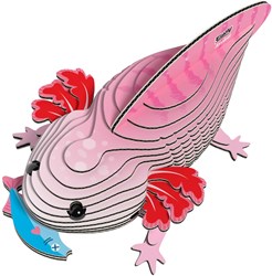 Eugy Puzzle 3D - Axolotl - Puzzle animal - Jouet créatif