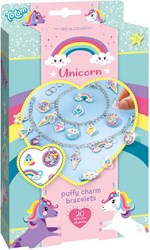 Totum bracelets licorne - set créatif bijoux charms pailletés