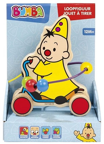 Bambolino Toy Bumba Pull Figure Wood