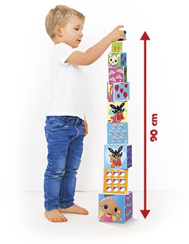 Bambolino Toys Bing cubes à empiler - jouet éducatif 10 pièces-2