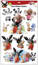 Bambolino Toys Bing Maxi Autocollants pour fenêtres - 9 pièces