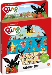 Bambolino Toys Bing set de stickers - 3 feuilles jouet créatif enfants