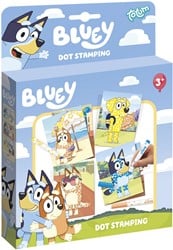 Totum Bluey Stempel en Kleurboek met Sjablonen