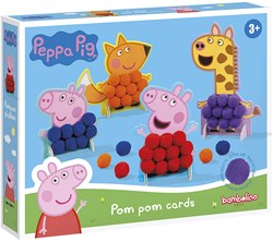 Bambolino Toys Peppa Pig kit créatif collage de pompons jouet créatif