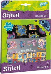 Totum Stitch set de stickers - stickers Disney créatifs avec décor de jeu