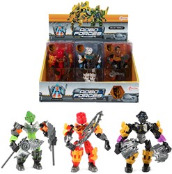 Constructierobot Warrior figurine d'action jouet - couleurs assorties