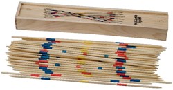 Longfield Games jeu d'adresse Mikado 25 cm dans boîte en bois