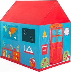 Tente de jeu Pop-it-Up enfants Ecole - 140x100x140 cm