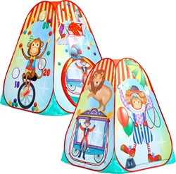 Pop-it-Up tente de jeu pop up enfants Cirque - 90x90x110 cm