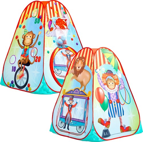 Pop-it-Up tente de jeu pop up enfants Cirque - 90x90x110 cm