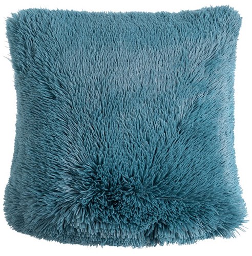 Coussin Bodrum 45x45cm bleu pour salon ou chambre à coucher