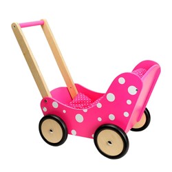 Poppenwagen rose