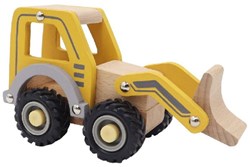 Simply bulldozer jouet en bois pour enfants dès 3 ans - éducatif