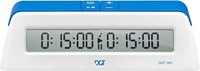 DGT pendule d'échecs digitale blanche - chronomètre pour école et maison-2