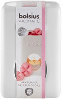 Bolsius brûleur à parfum en céramique blanc - diffuseur d'arôme élégant pour la maison