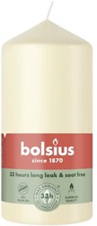 Bolsius bougie pilier décoration Soft Pearl 120/58 mm crème