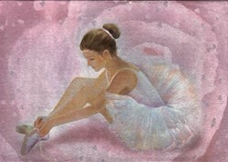 Harlekijn Boîte à bijoux scintillante avec musique. Balleri