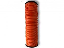 Simply corde à sauter orange 4 mm - 100 mètres jouet enfant PVC