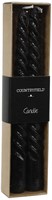 Countryfield bougies de dîner Twirly 20cm noir - bougies spirales