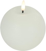 Countryfield bougie boule LED - bougie en cire avec lumière blanc chaud
