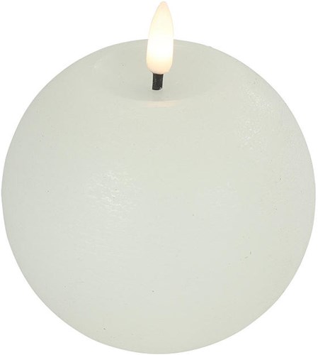 Countryfield bougie boule LED - bougie en cire avec lumière blanc chaud