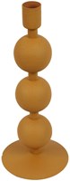 Countryfield bougeoir décoration 3x boule Rana L orange 25cm