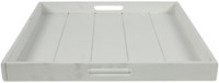 Countryfield plateau jouet carré Claudina 50cm blanc carton