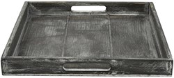 Countryfield plateau jouet carré Claudina 30cm gris décoratif