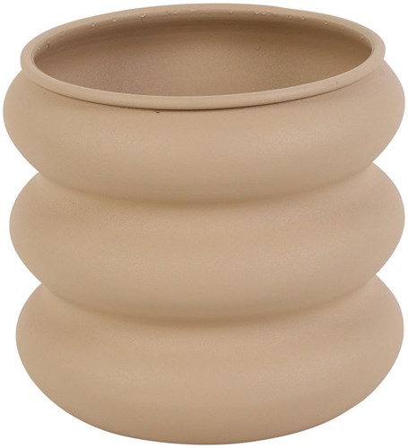 Countryfield vase décoration Grayce S beige céramique 16x16x15cm