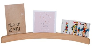 Van Dijk Toys Porte-cartes - Hêtre 50 cm