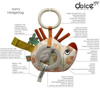 Dolce Toys Earth activity pendant - Hérisson Harry-2