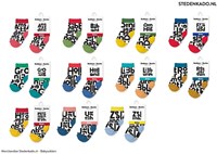 Stedenkado chaussettes bébé Amsterdam - cadeau chaussettes douces-2