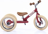 Coconuts casque vélo rouge style vintage - sécurité casque enfant Ruby Red plain-3